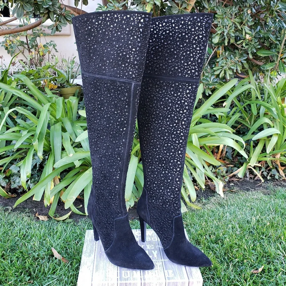 Knock Their Socks Off Sexy OTK Fergie Boots